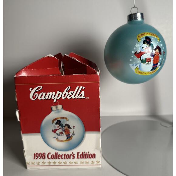 1998 Campbell's Soup Collectors Edition Ornament - Picture 1 of 5